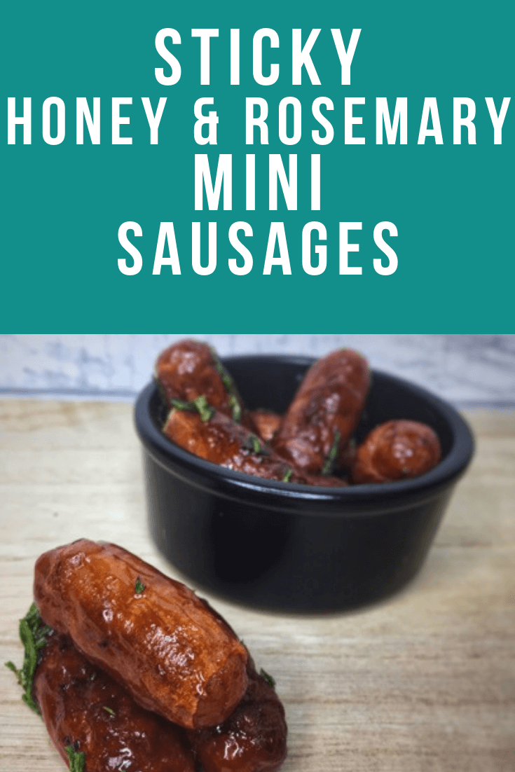 Honey Glazed Cocktail Sausages With Rosemary