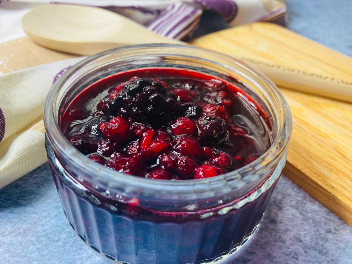 Frozen Mixed Berry Compote Recipe