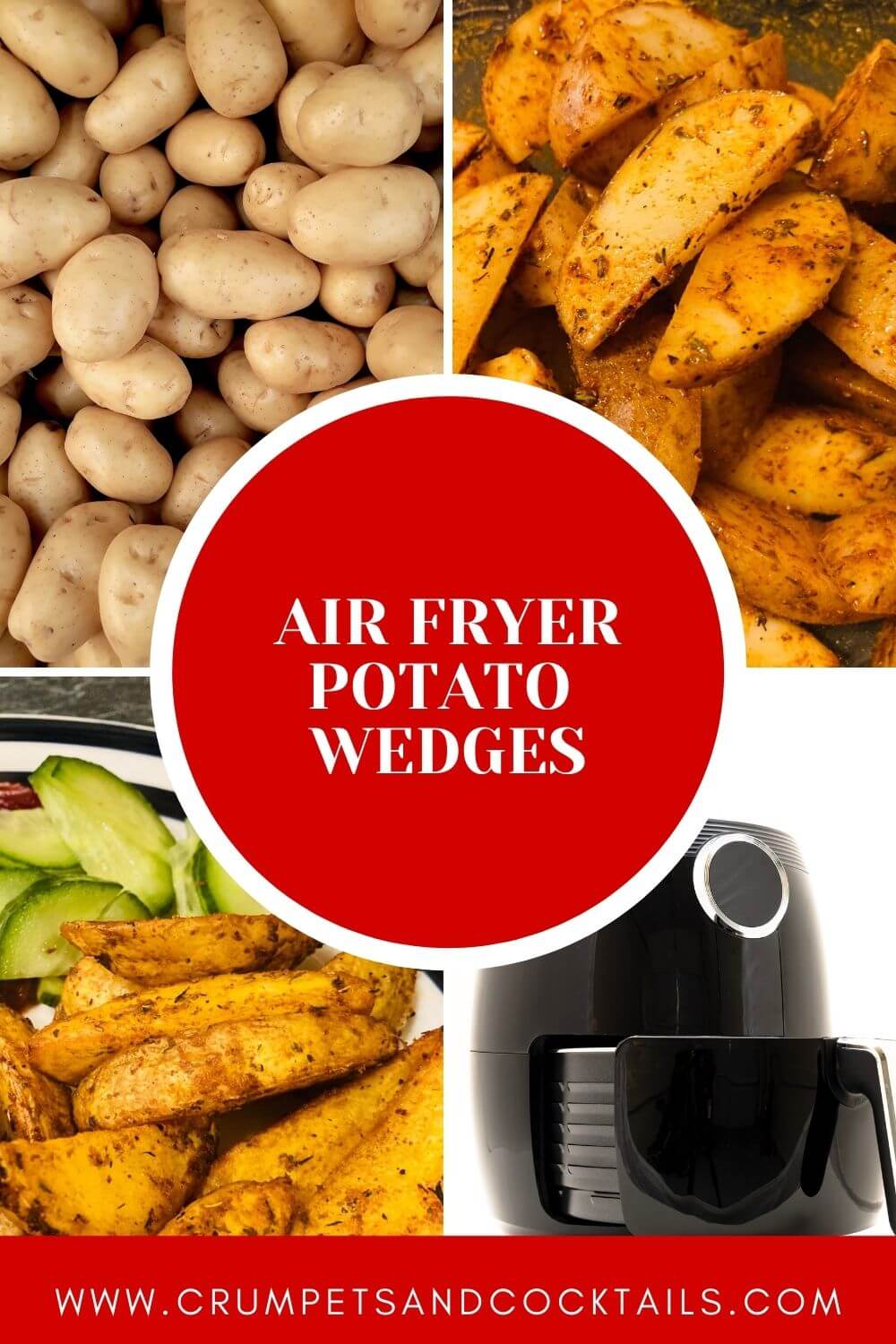 How To Make Air Fryer Potato Wedges (Recipe & Tips)