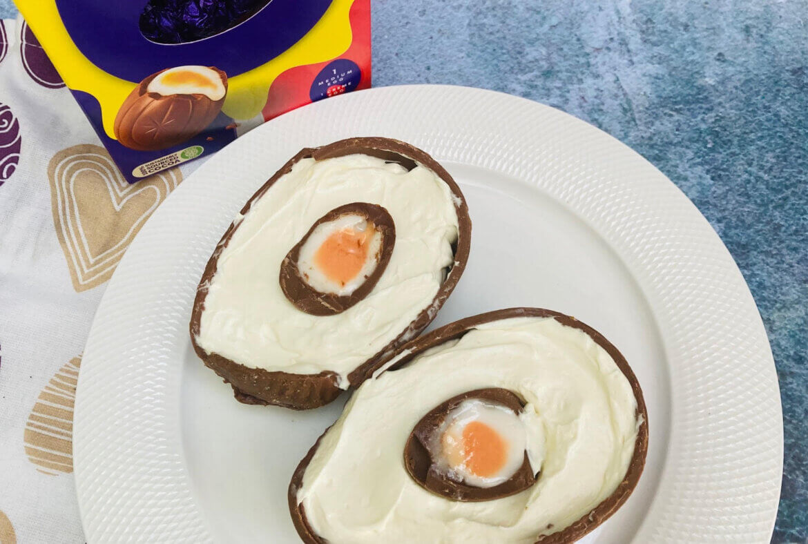 Creme Egg Easter Egg Cheesecake Recipe