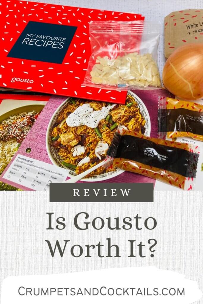 Is Gousto Worth It Pinterest Image